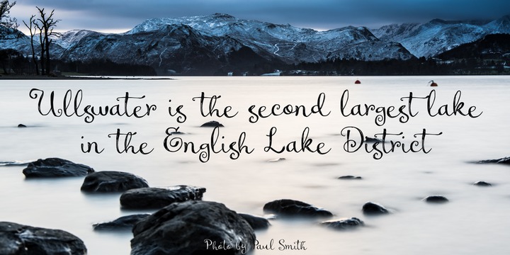 Ambleside Font插图3