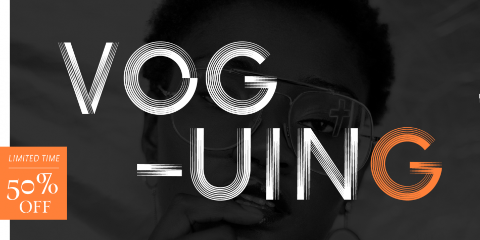 Voguing Font Family插图