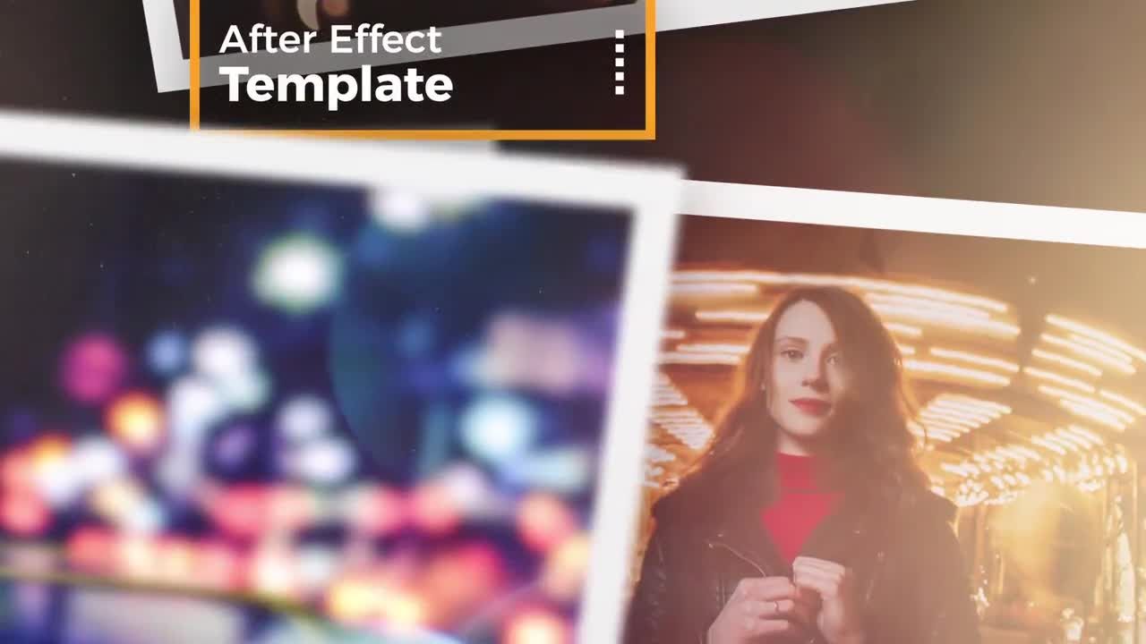 梦幻般的柔和光线泄漏效果文本动画素材库精选AE模板