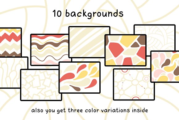 Innocent scribbler with doodle icons Font插图4
