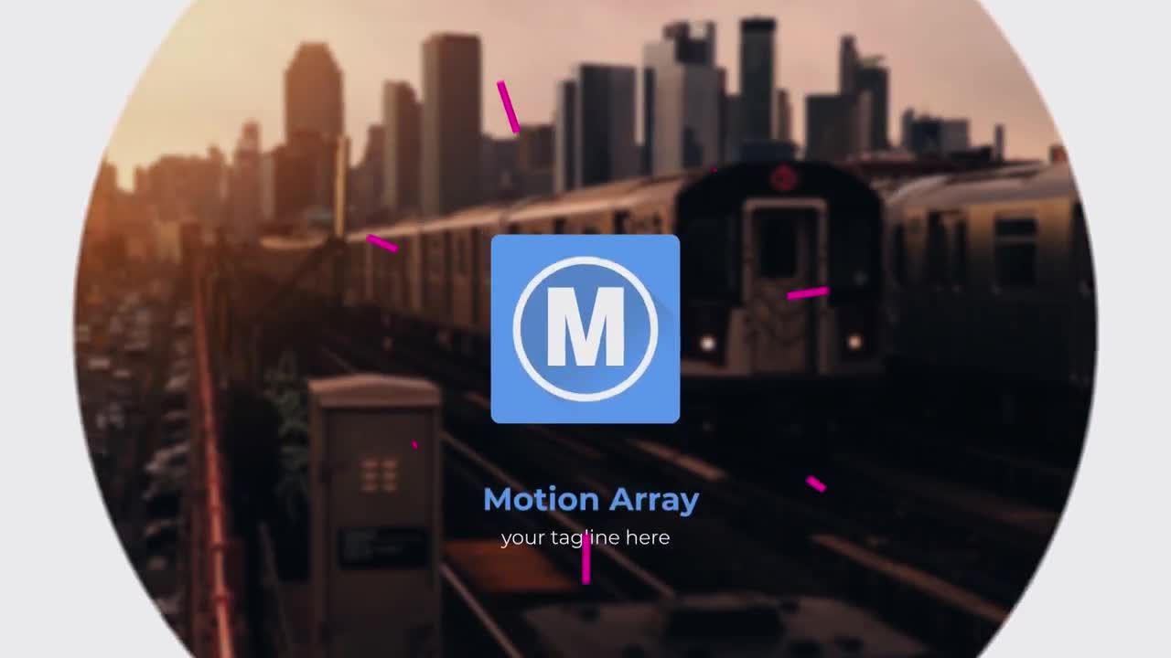 彩色徽标LOGO动画素材库精选AE模板