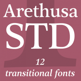 Arethusa Font Family素材之家精选英文字体