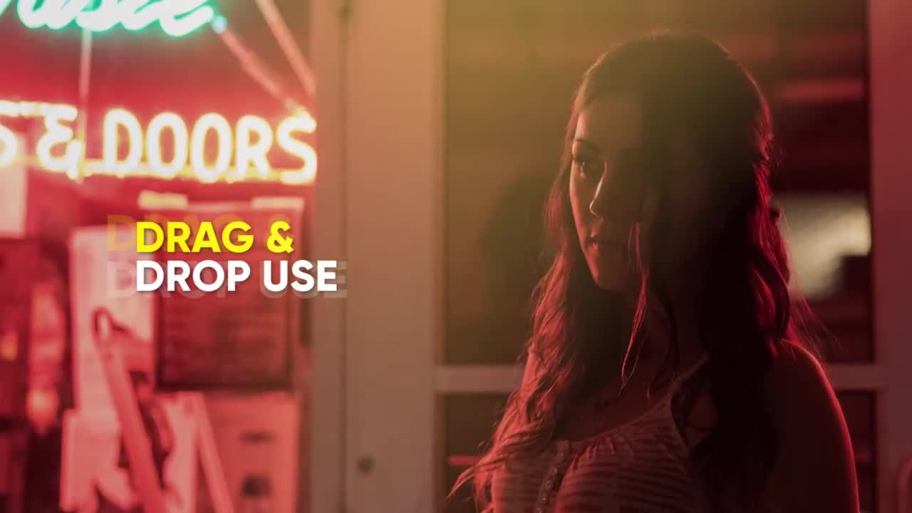 三角平滑幻灯片素材库精选PR模板