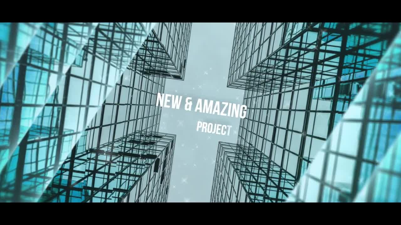 美丽的企业视差幻灯片素材库精选AE模板