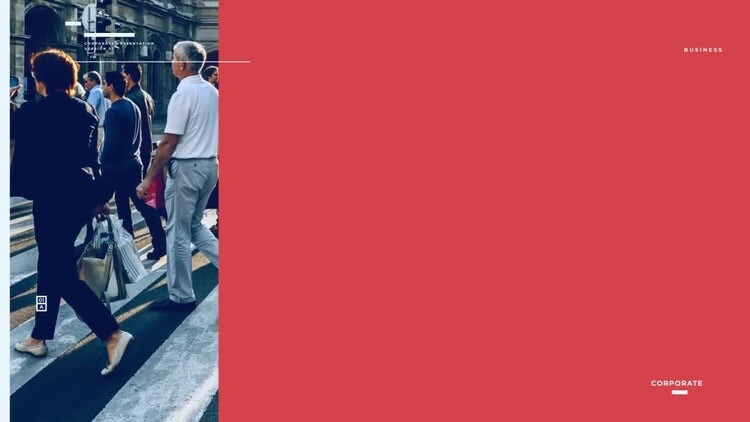 现代精美的动态新闻开场白素材库精选AE模板