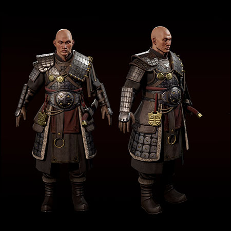 Eastern Heavy Warrior东方蒙古勇士素材之家精选3D模型