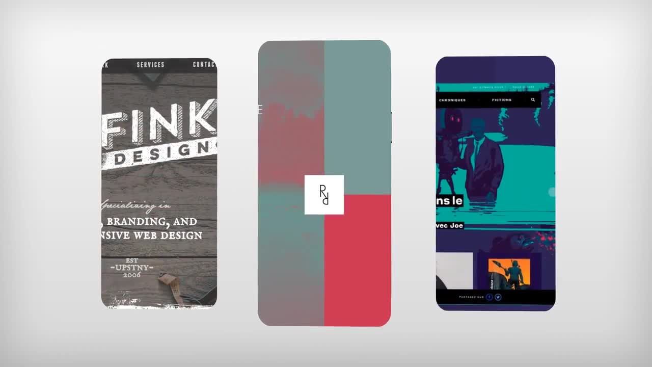 大气优雅片手机竖屏广告素材库精选AE模板