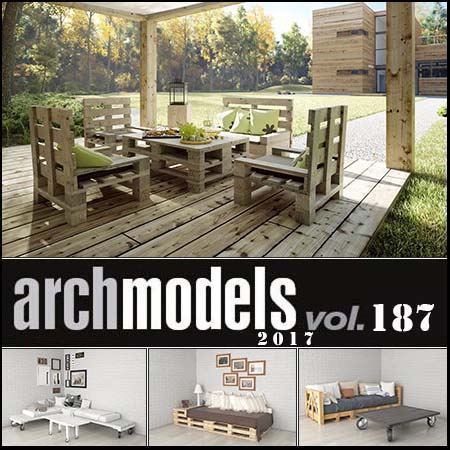 家具沙发 床 凳子 置物架相框等素材之家精选3D模型