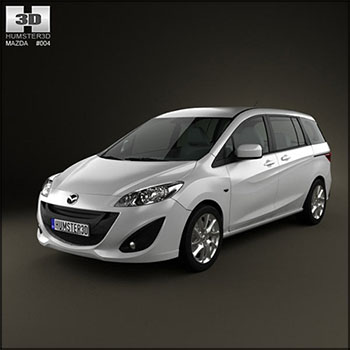 马自达Mazda 5 (Premacy) 2011 素材之家精选3D模型