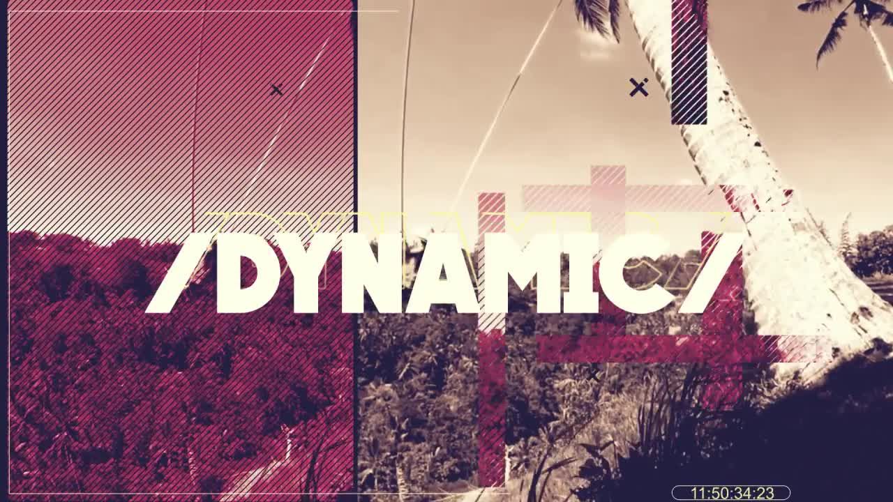 充满能量的电影预告片素材库精选AE模板