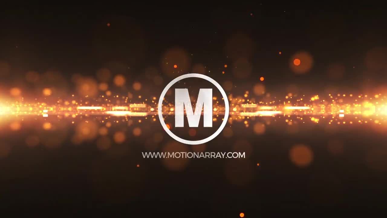 闪光粒子效果logo展示素材库精选AE模板