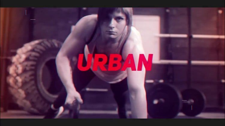 城市开场白一个动感十足充满活力的素材库精选AE模板