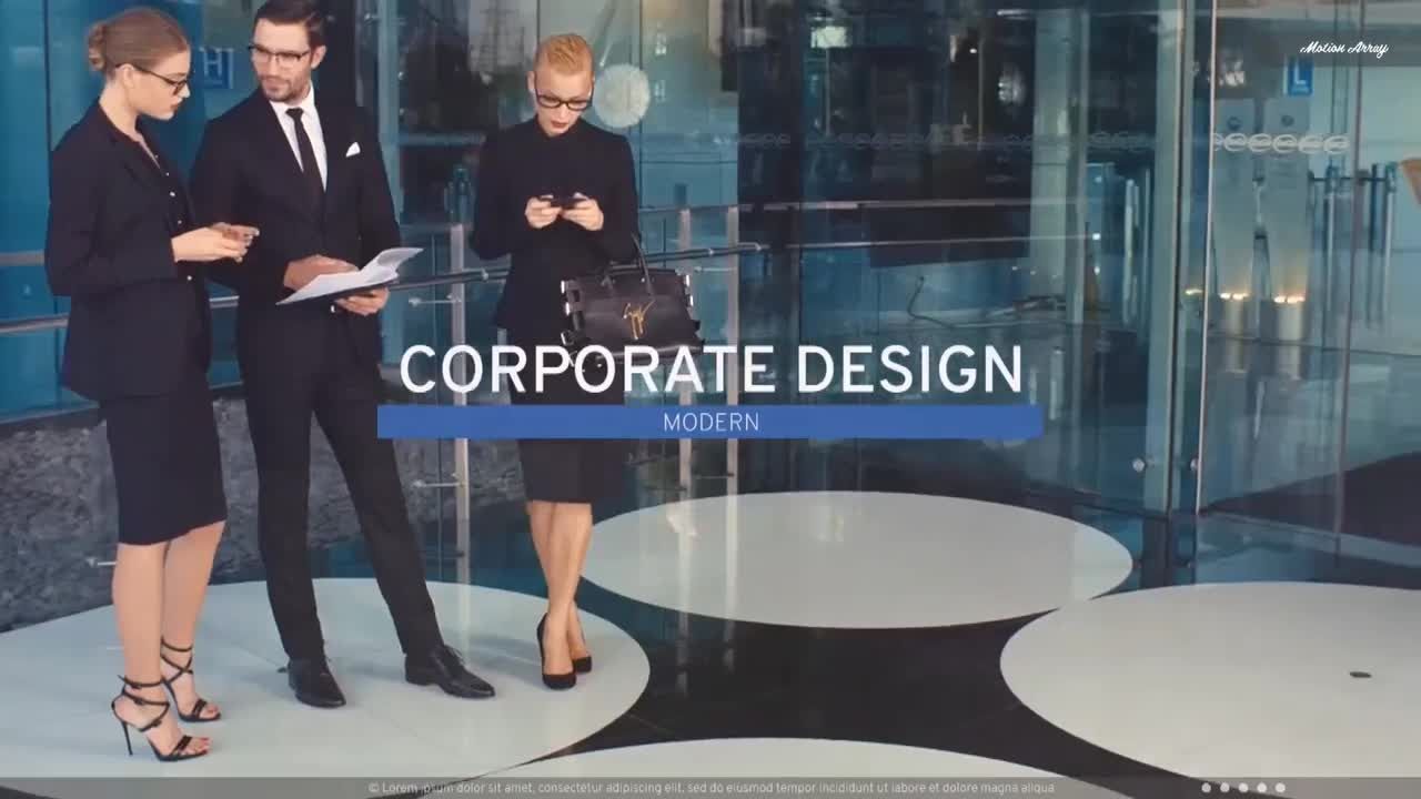 干净的商业幻灯片动画素材库精选pr模板