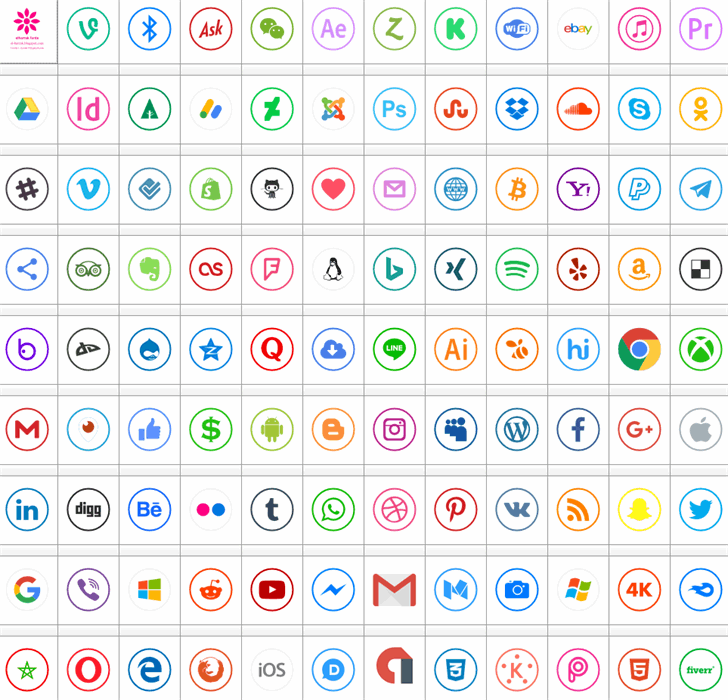 Font-Icons-Color font插图1 Font-Icons-Color font插图1
