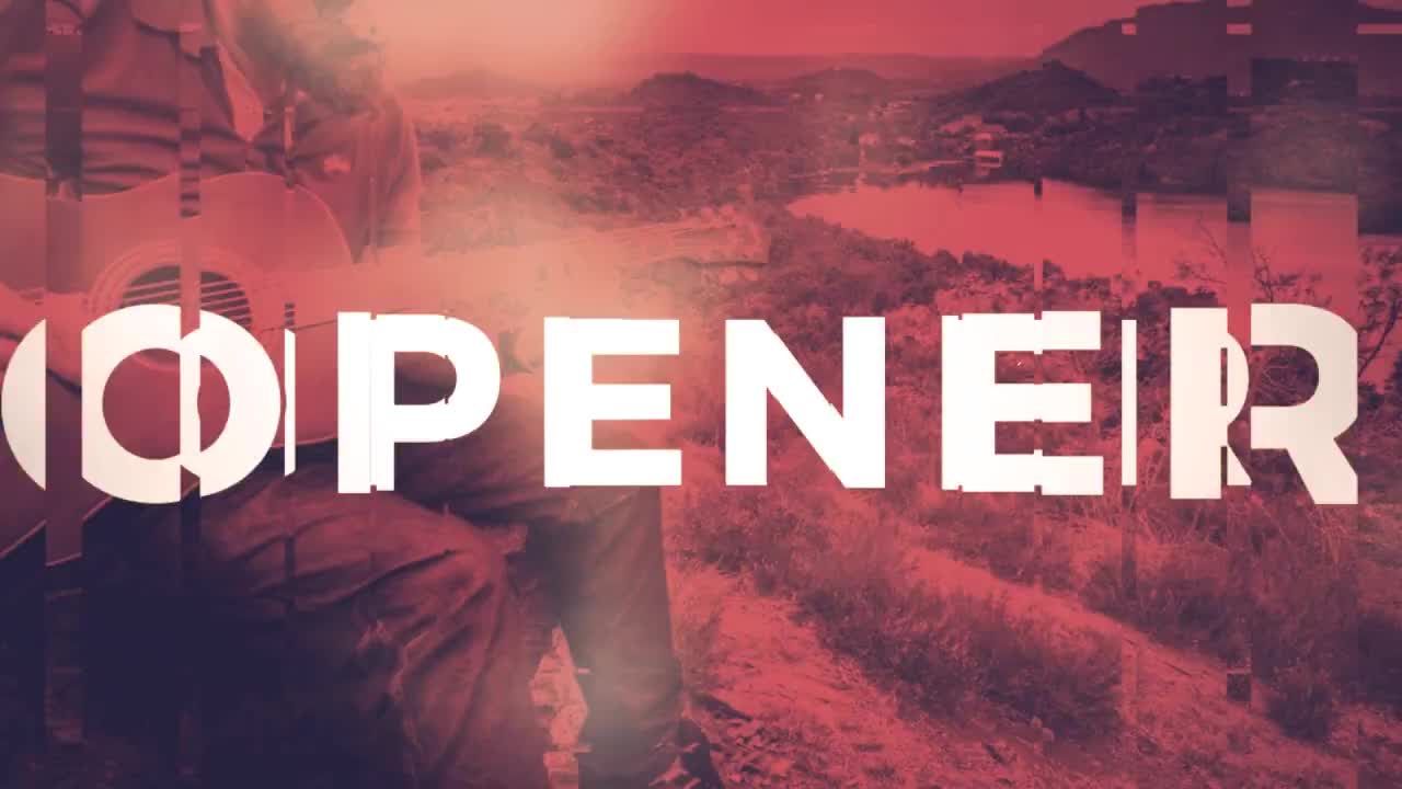 充满活力的旅游预告片素材库精选AE模板Stomp Opener