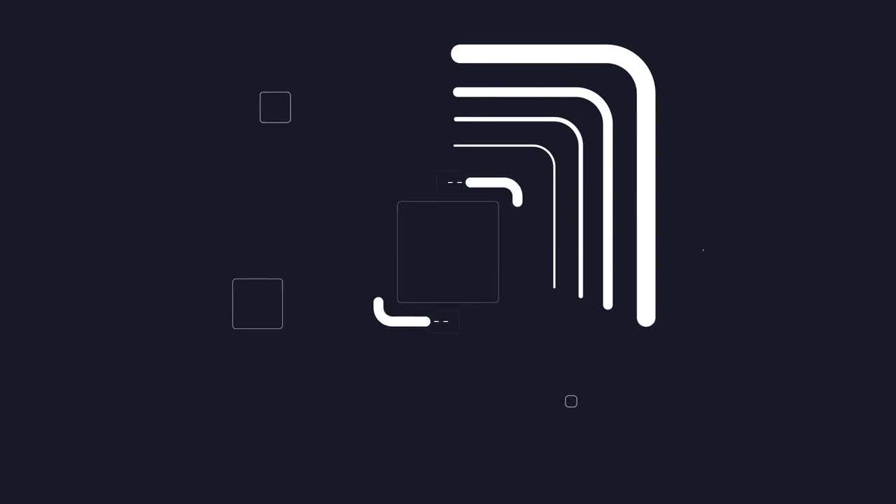 现代活力创意的动画标志素材库精选AE模板