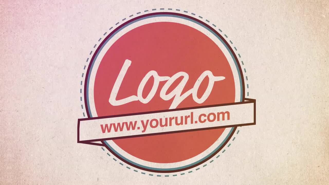 美丽的品牌徽章徽标显示素材库精选AE模板