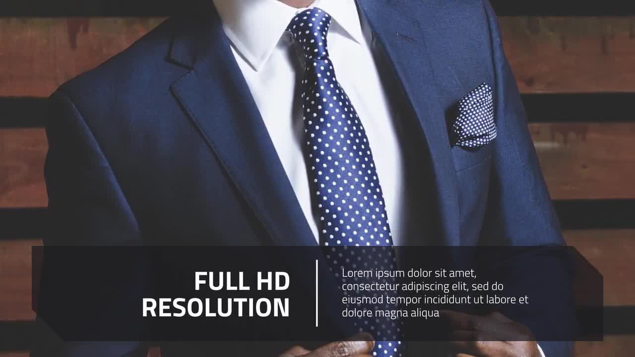 现代的业务演示开场白素材库精选AE模板