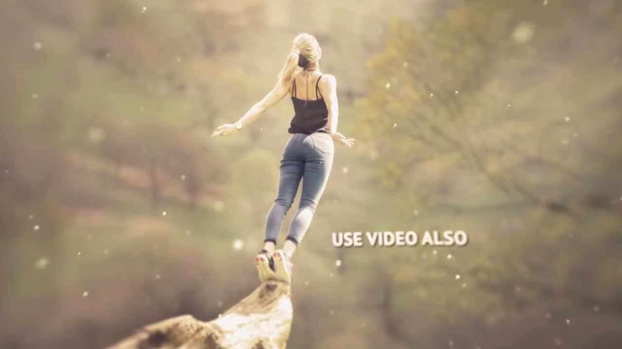 静态图片转三维空间动画视觉特效素材库精选AE模板