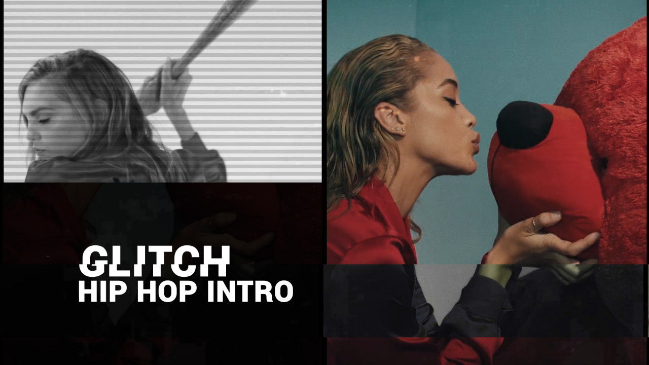 小故障嘻哈动画快速动态素材库精选AE模板