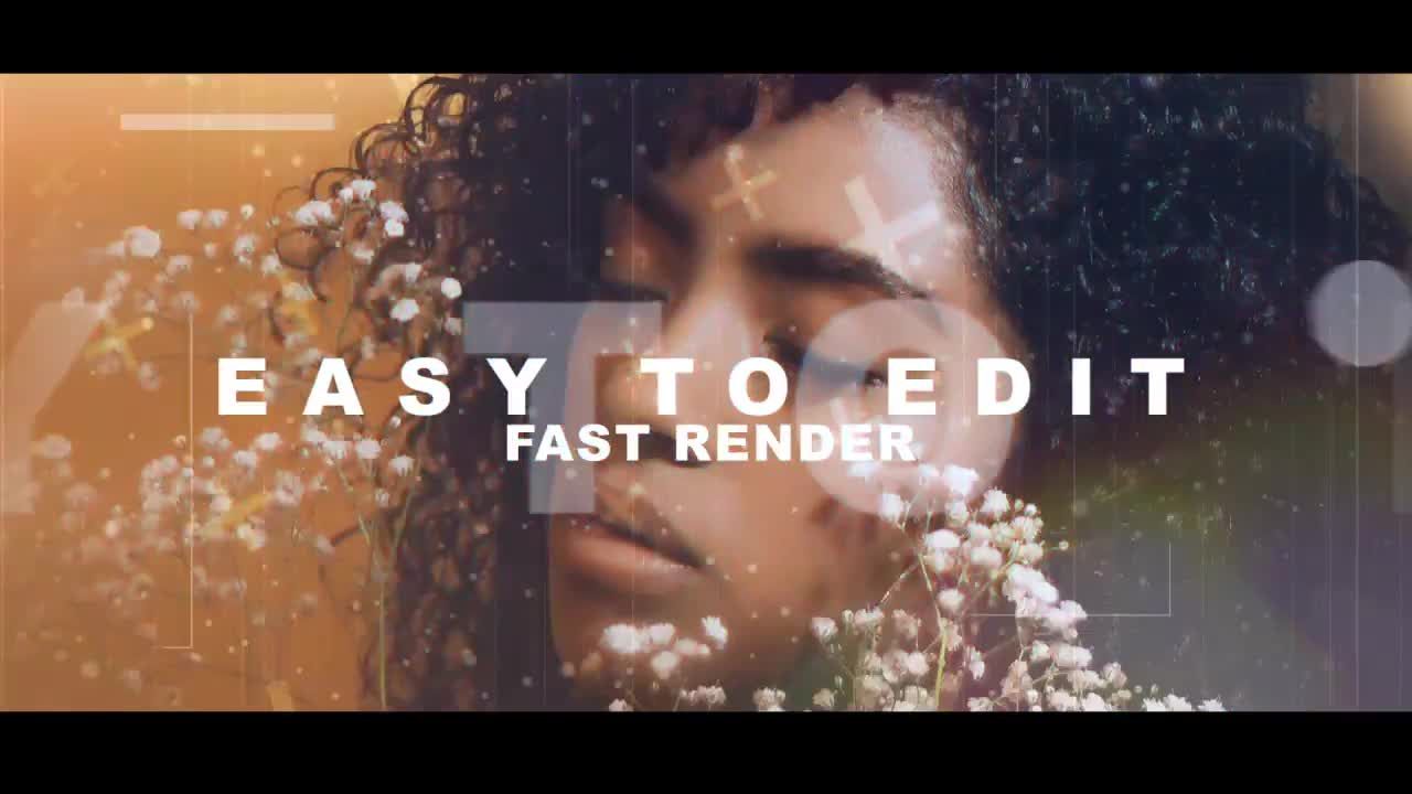 超现代的休闲放松开场动画素材库精选AE模板