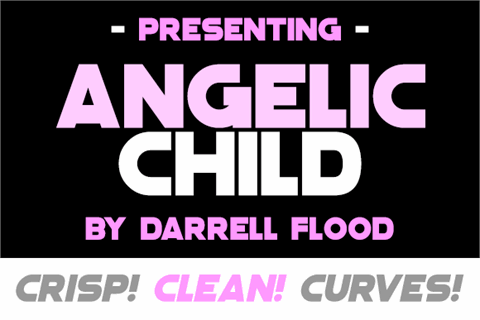 Angelic Child font素材之家精选英文字体