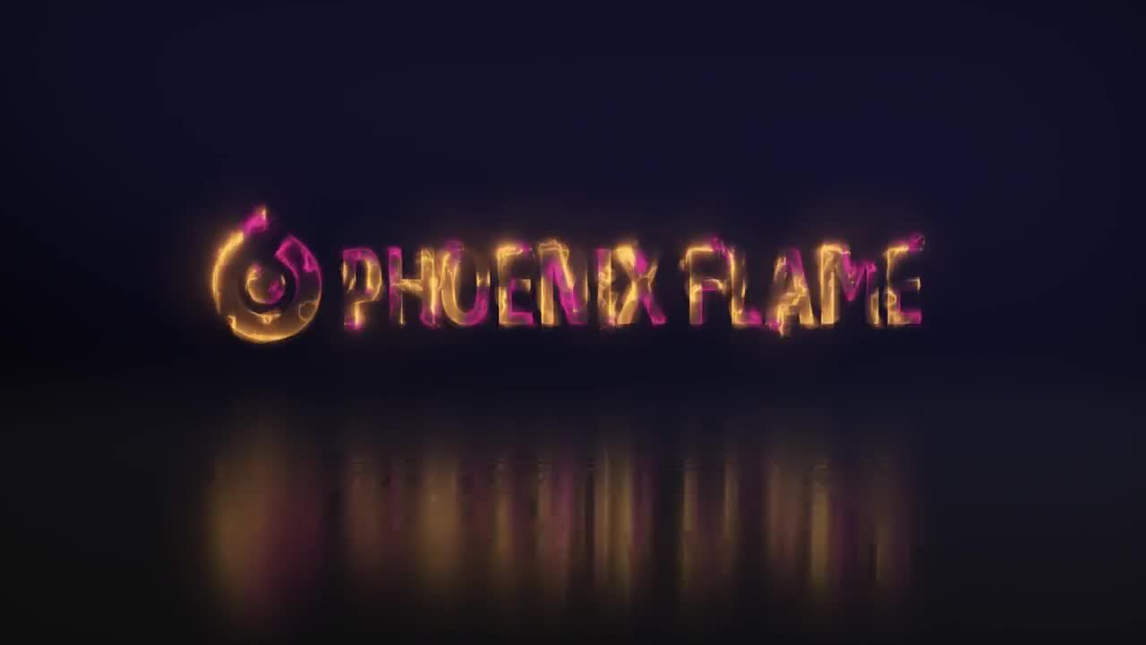 充满活力的能源徽标动画展示素材库精选AE模板