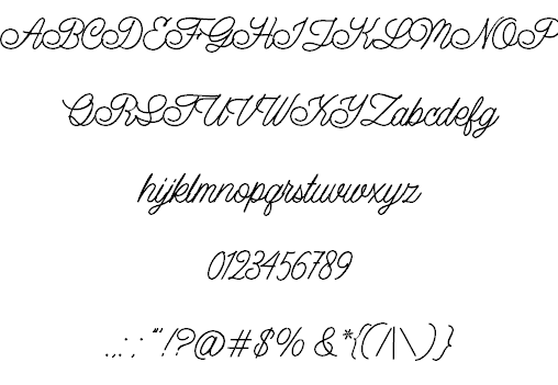 Lazy Ride Personal Use font插图10 Lazy Ride Personal Use font插图10