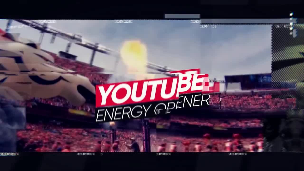 充满活力的运动转场效果动画展示素材库精选AE模板