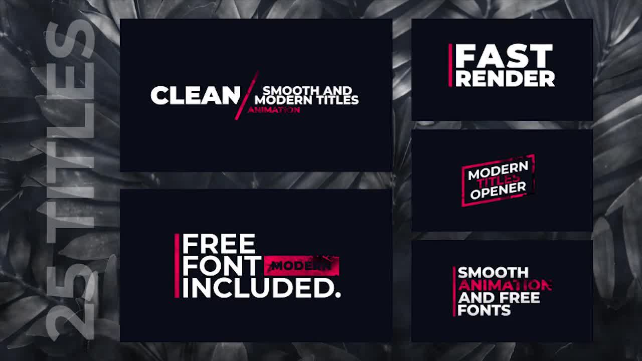 丰富多彩的企业标题包素材库精选AE模板