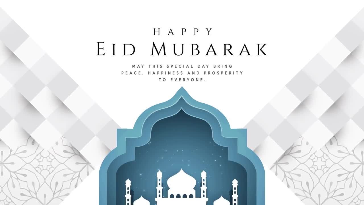 开斋节的问候素材库精选AE模板