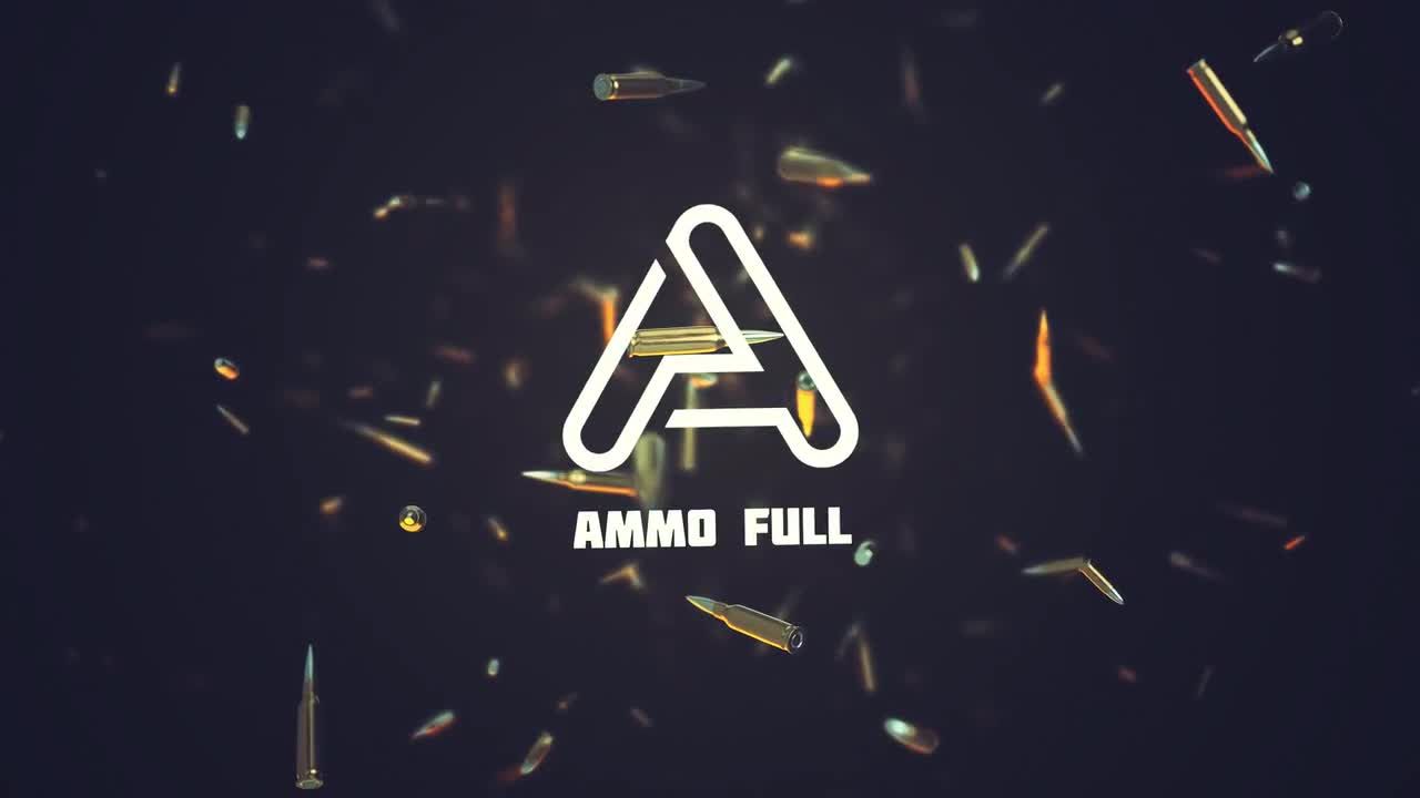 弹药徽标显示素材库精选AE模板