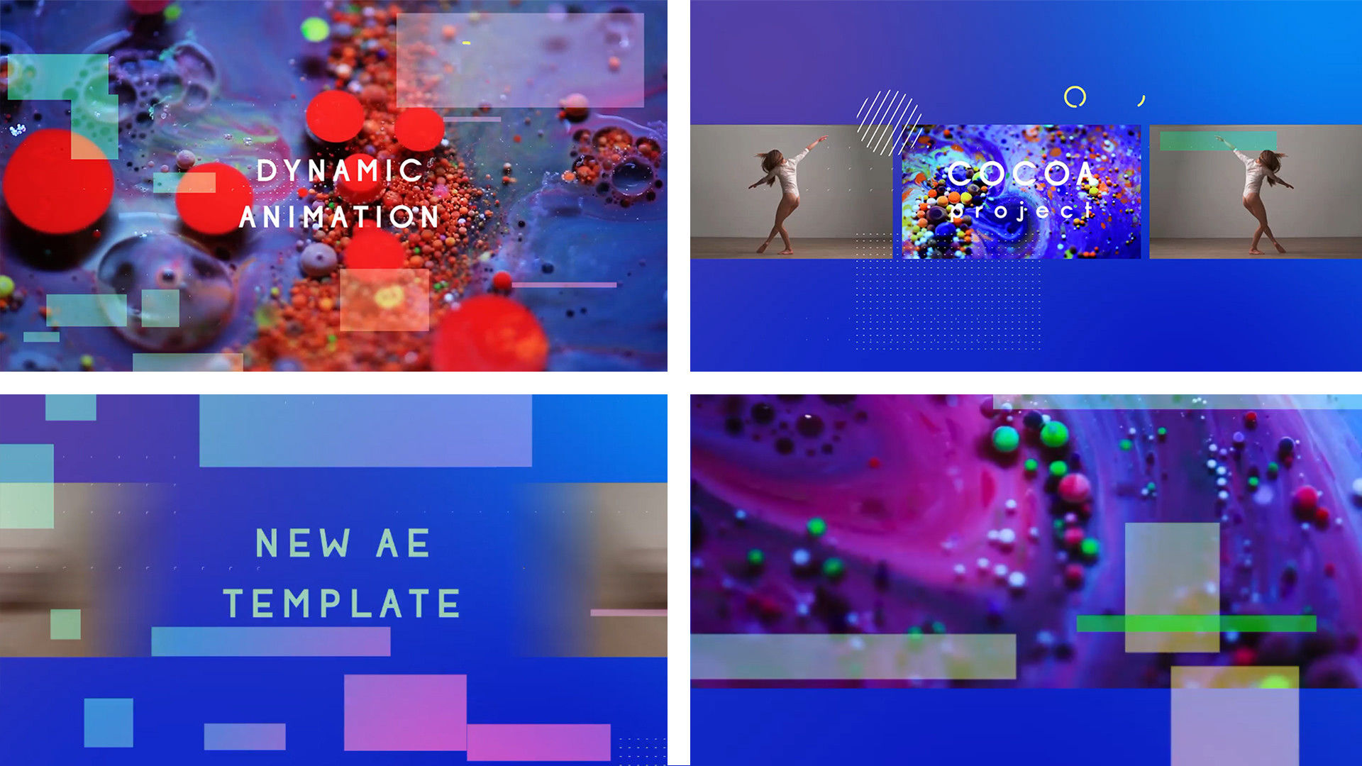 独特样式的可可色介绍素材库精选AE模板