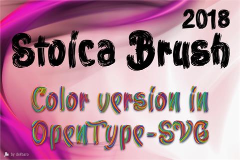 Stoica Brush font素材之家精选英文字体