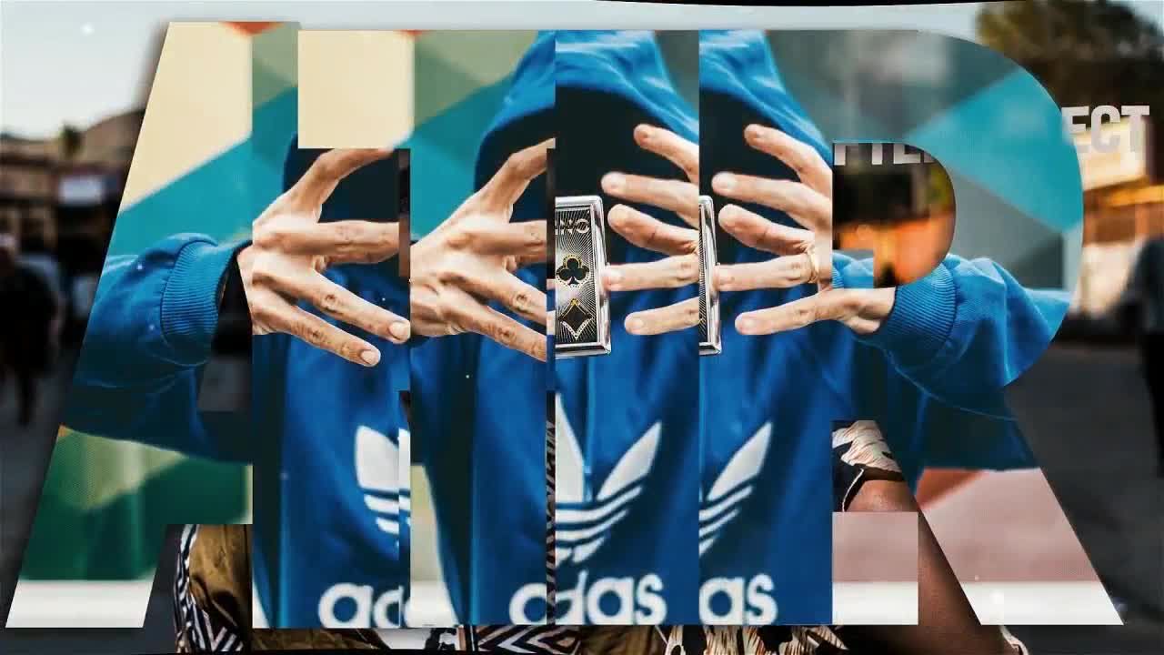 粗体文字幻灯片素材库精选AE模板