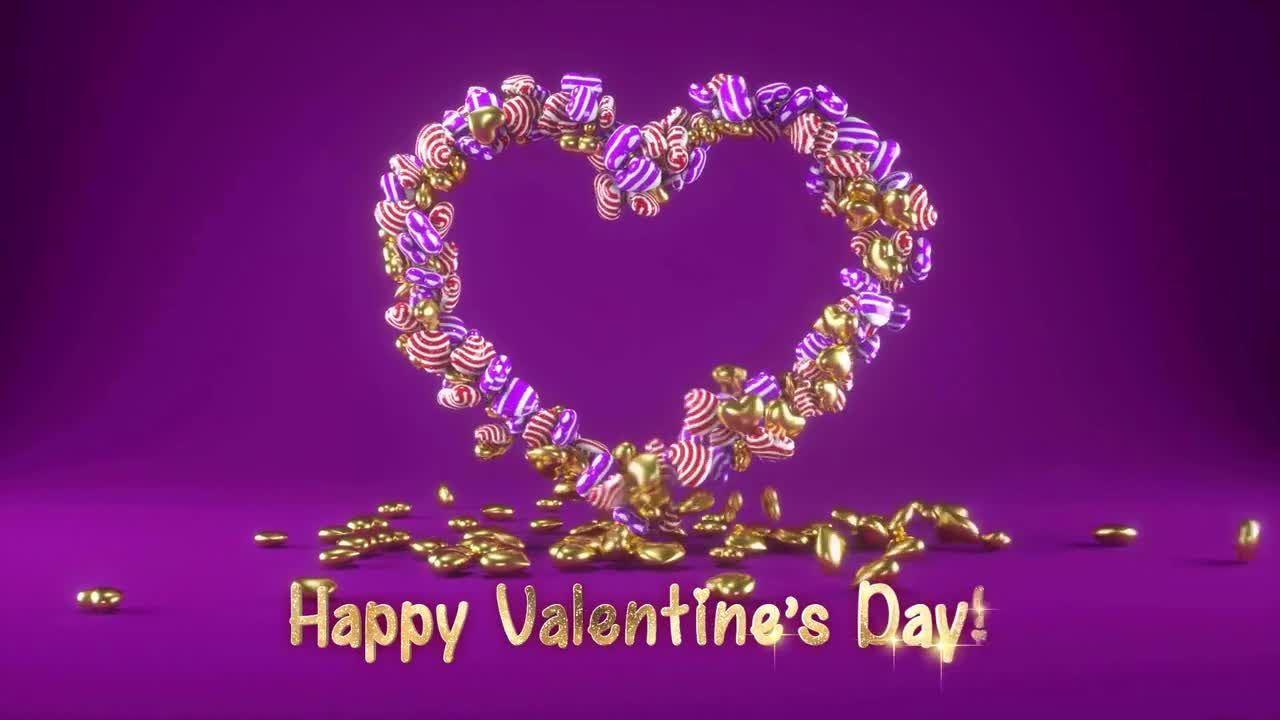 专业设计且动画效果优雅的情人节转场素材库精选AE模板