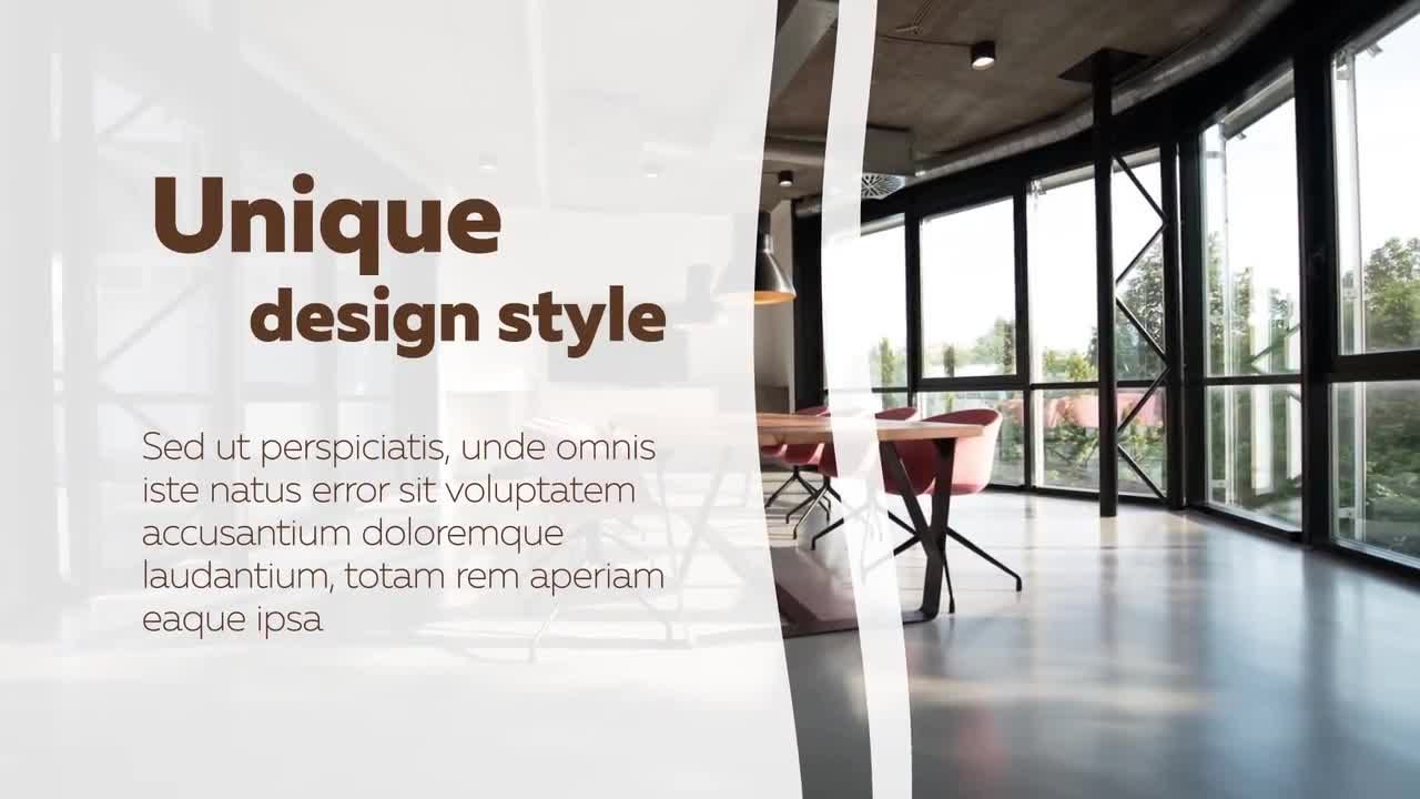 时尚活力干净的企业动画开场白素材库精选AE模板