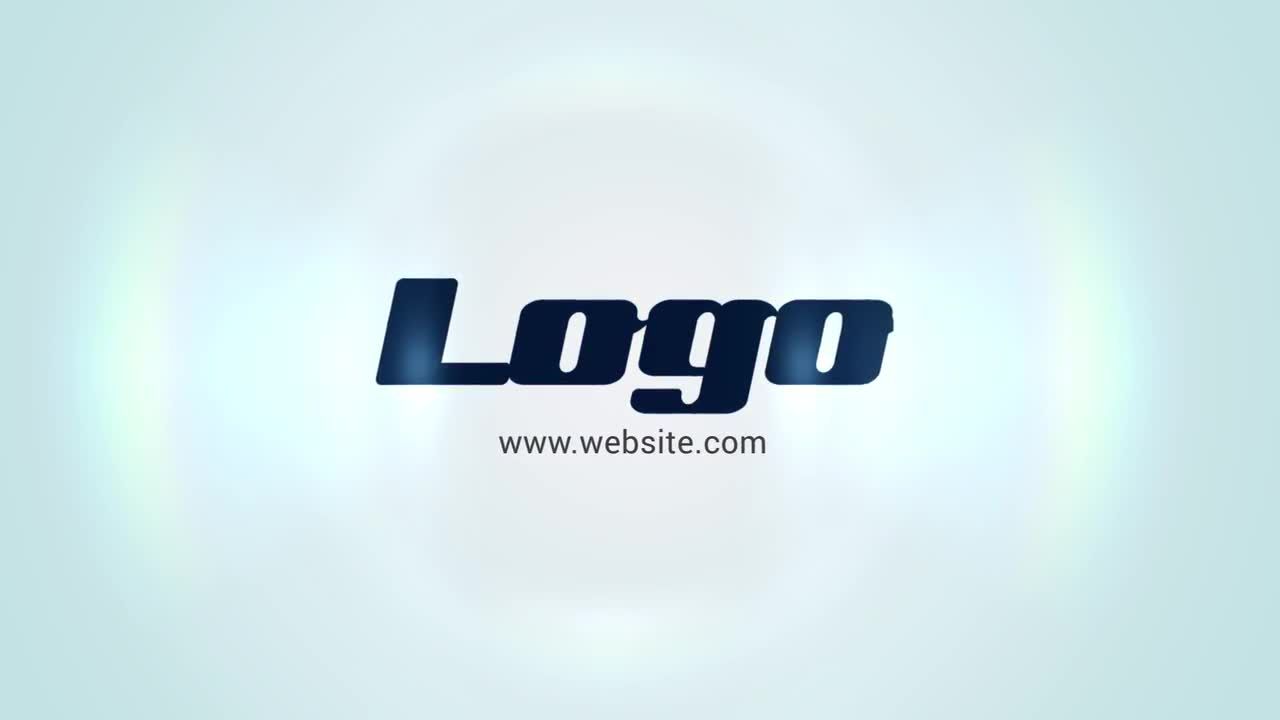 现代动画飞过促销徽标展示素材库精选AE模板