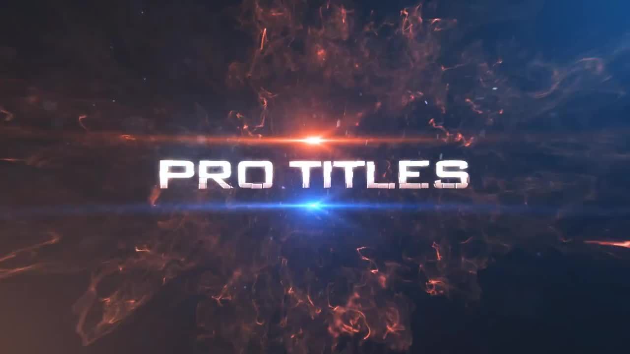 现代公司企业文字标题字幕条动画素材库精选AE模板