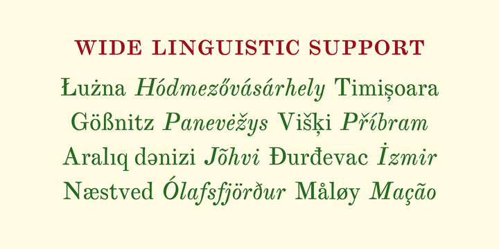 Whittington Font Family插图1