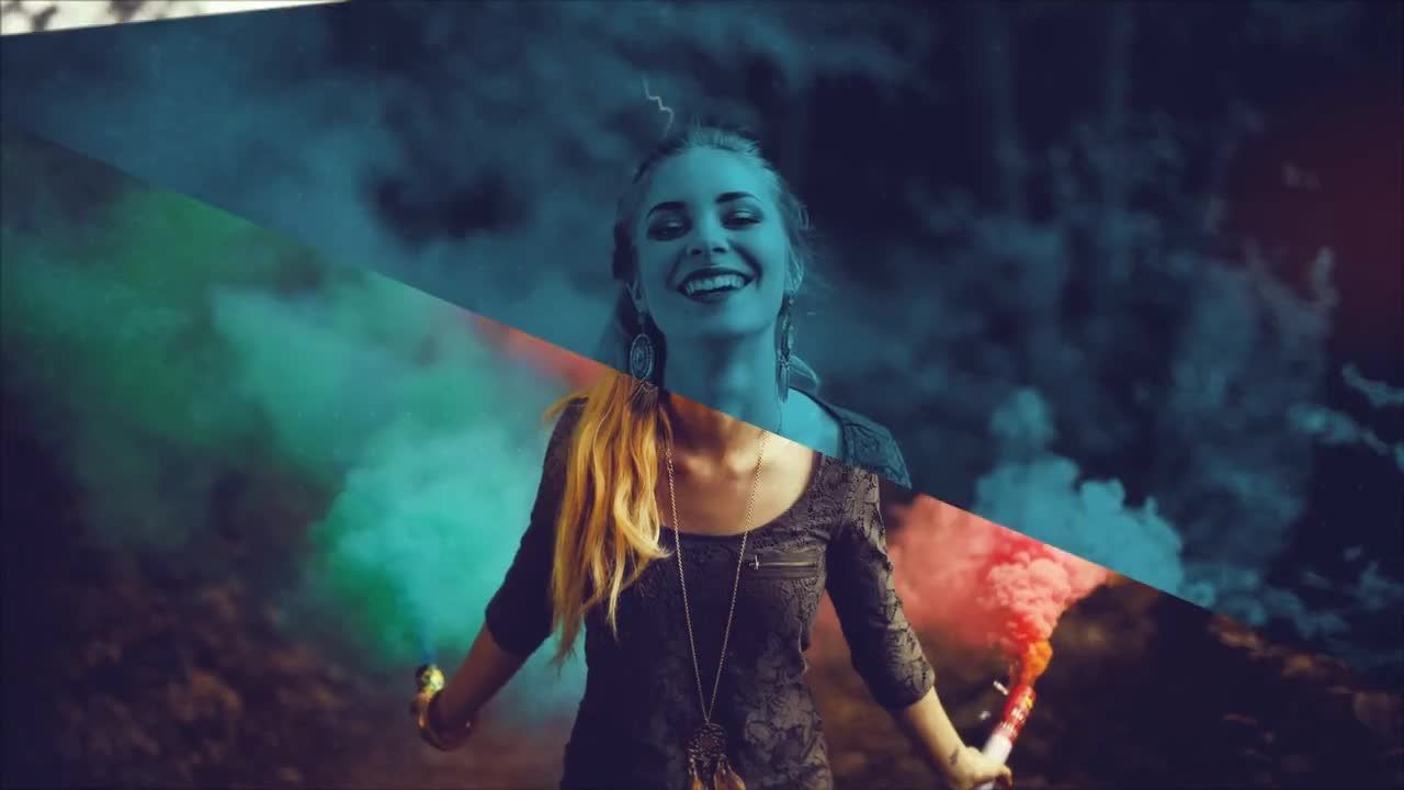 迷人且庄严的照片动画幻灯片素材库精选AE模板