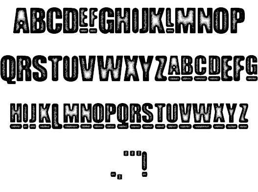 Blue Waffle font插图1