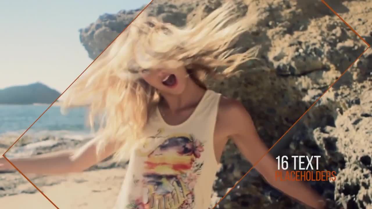 风格独特的动态电子相册视频展示素材库推荐PR模板