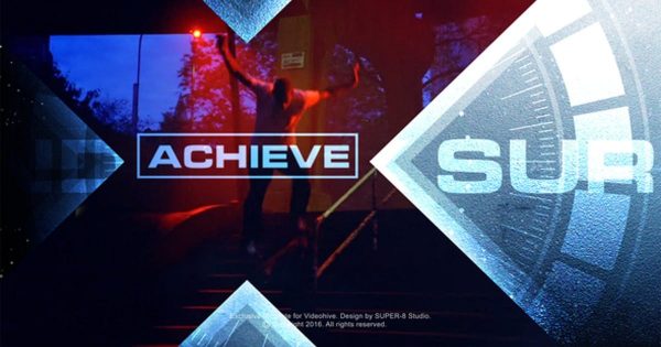 极限运动节目开场素材库精选AE模板 Extreme Sports Package