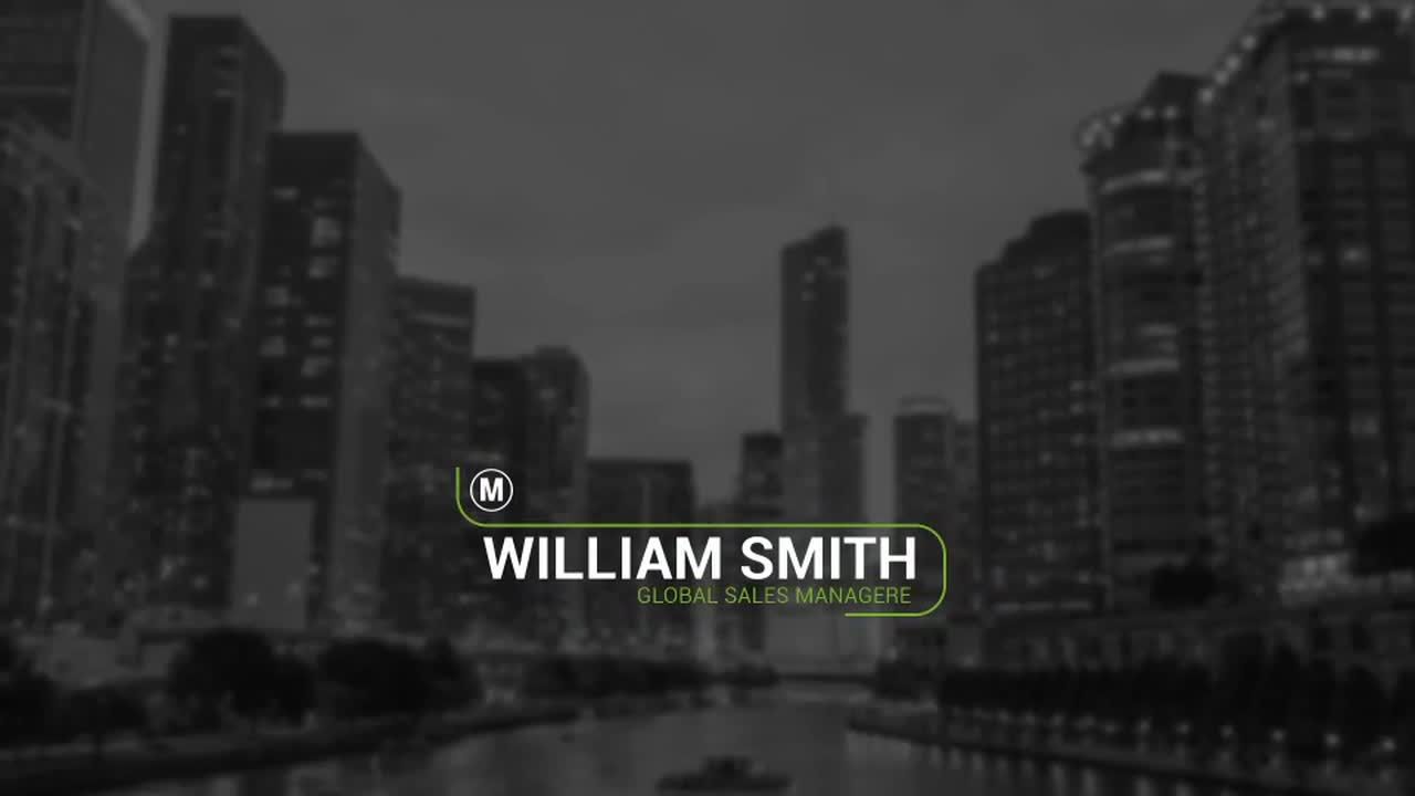 15个现代最小动画下三分之一素材库精选AE模板