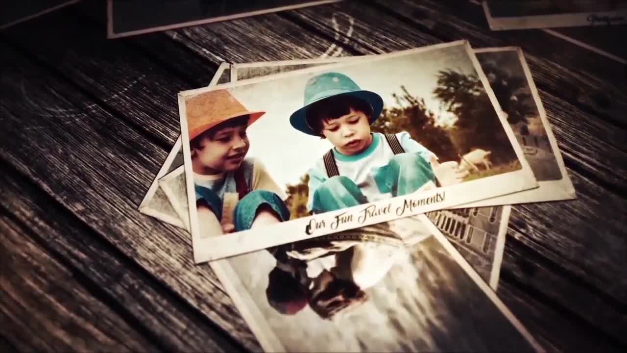 外观精美的照片视频幻灯片演示素材库精选AE模板