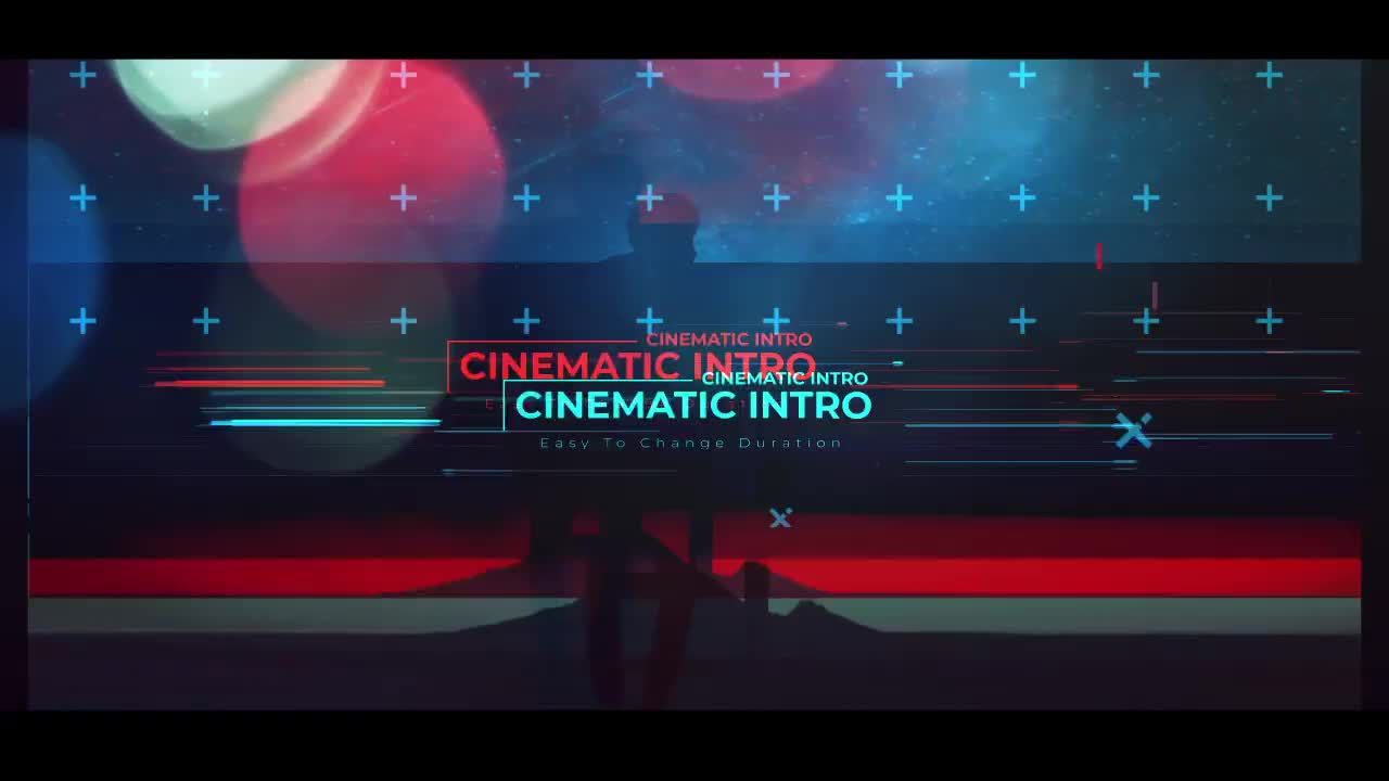 信号损坏文字动画片头素材库精选AE模板