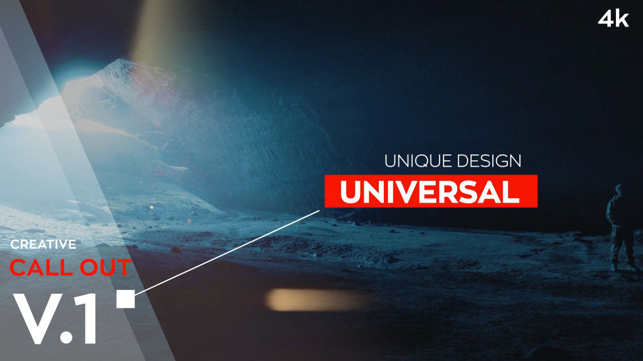 9种超现代精美的标注标题素材库精选AE模板