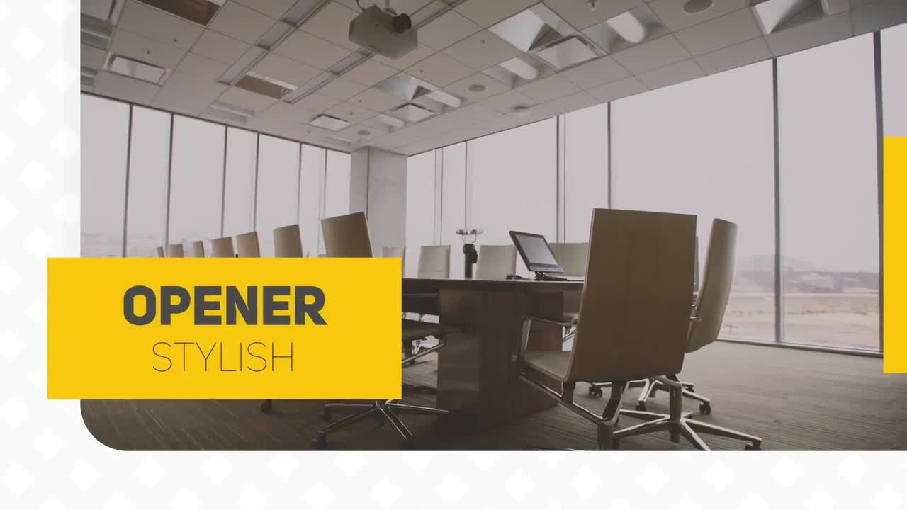 精美时尚现代动画幻灯片素材库精选AE模板