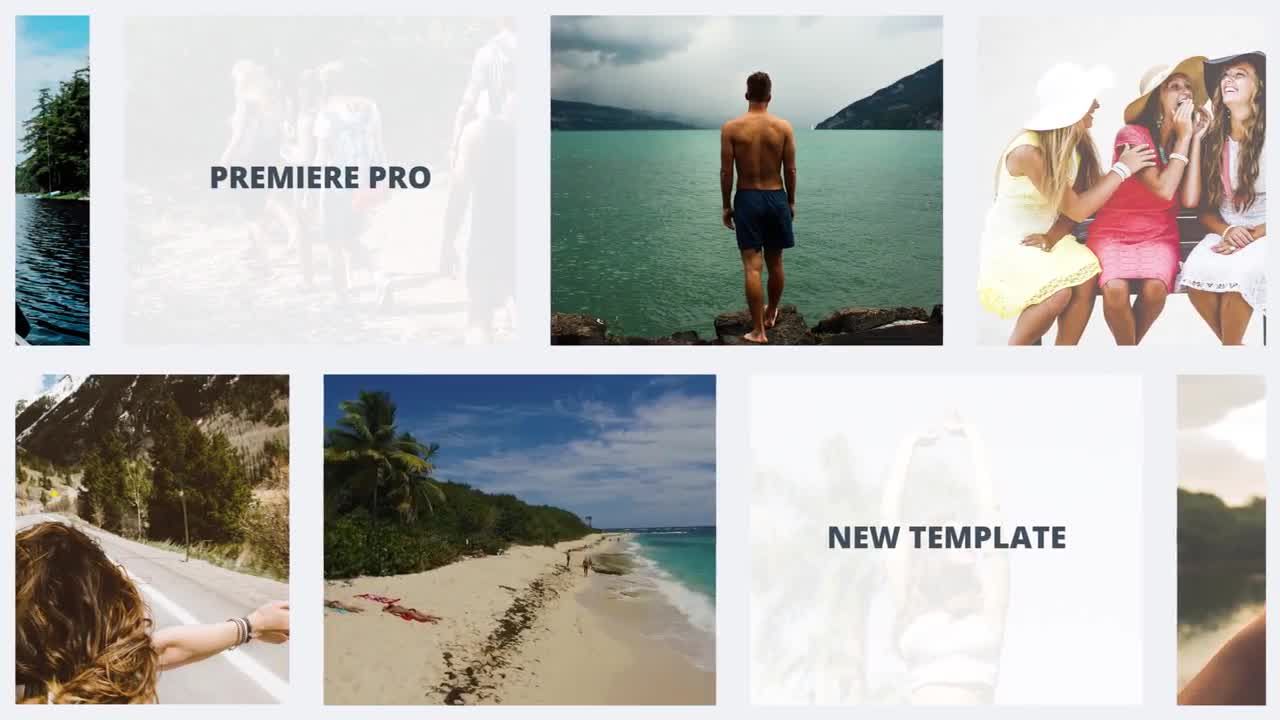 具有独特的风格开幕赛推广介绍素材库精选pr模板